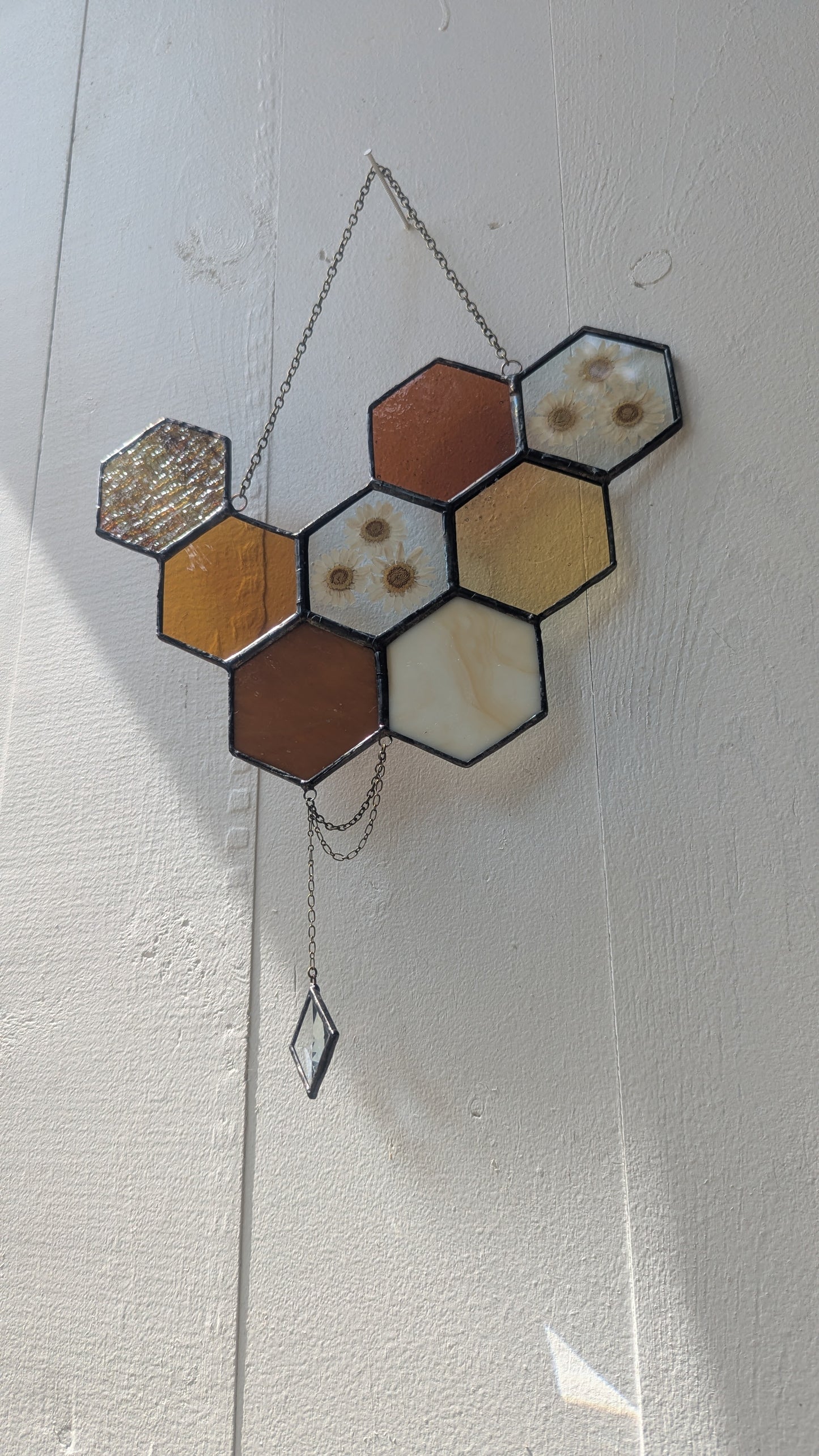 Pressed Flower Honeycomb