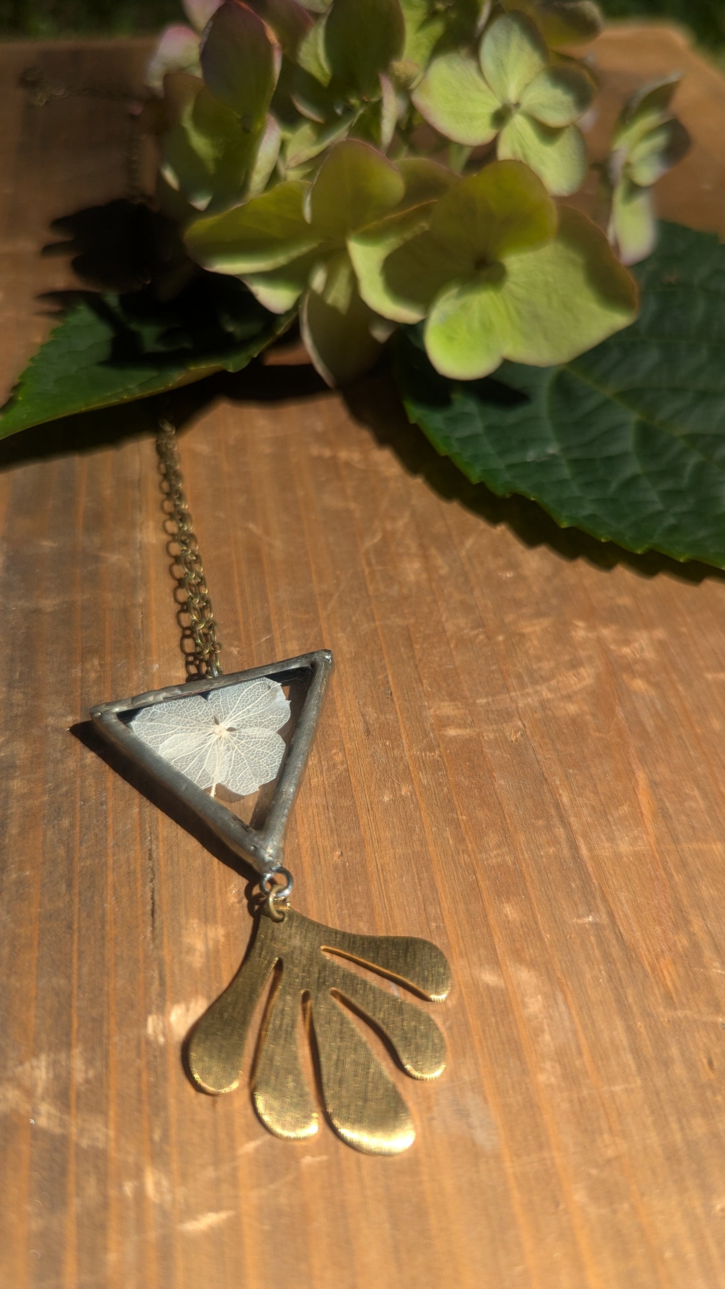 Pressed Necklace