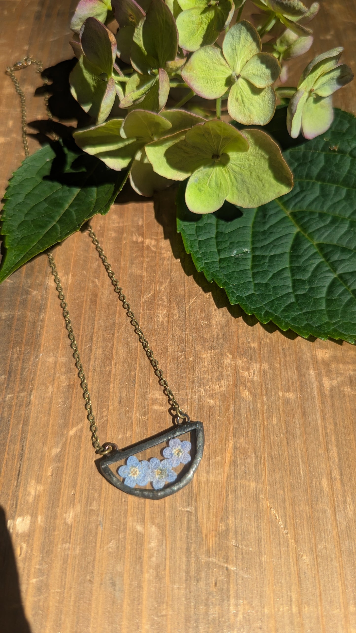 Pressed Necklace