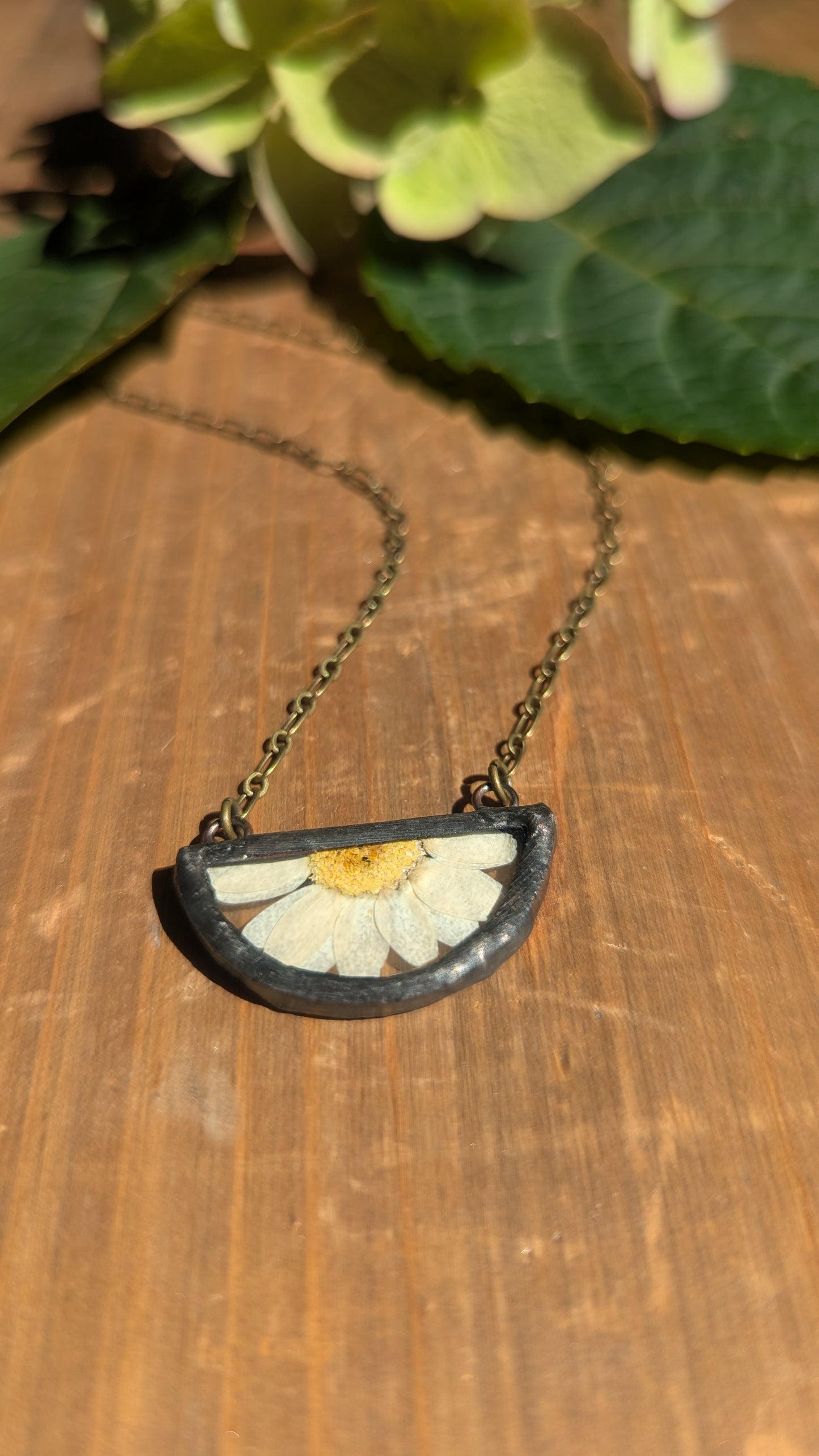 Pressed Necklace