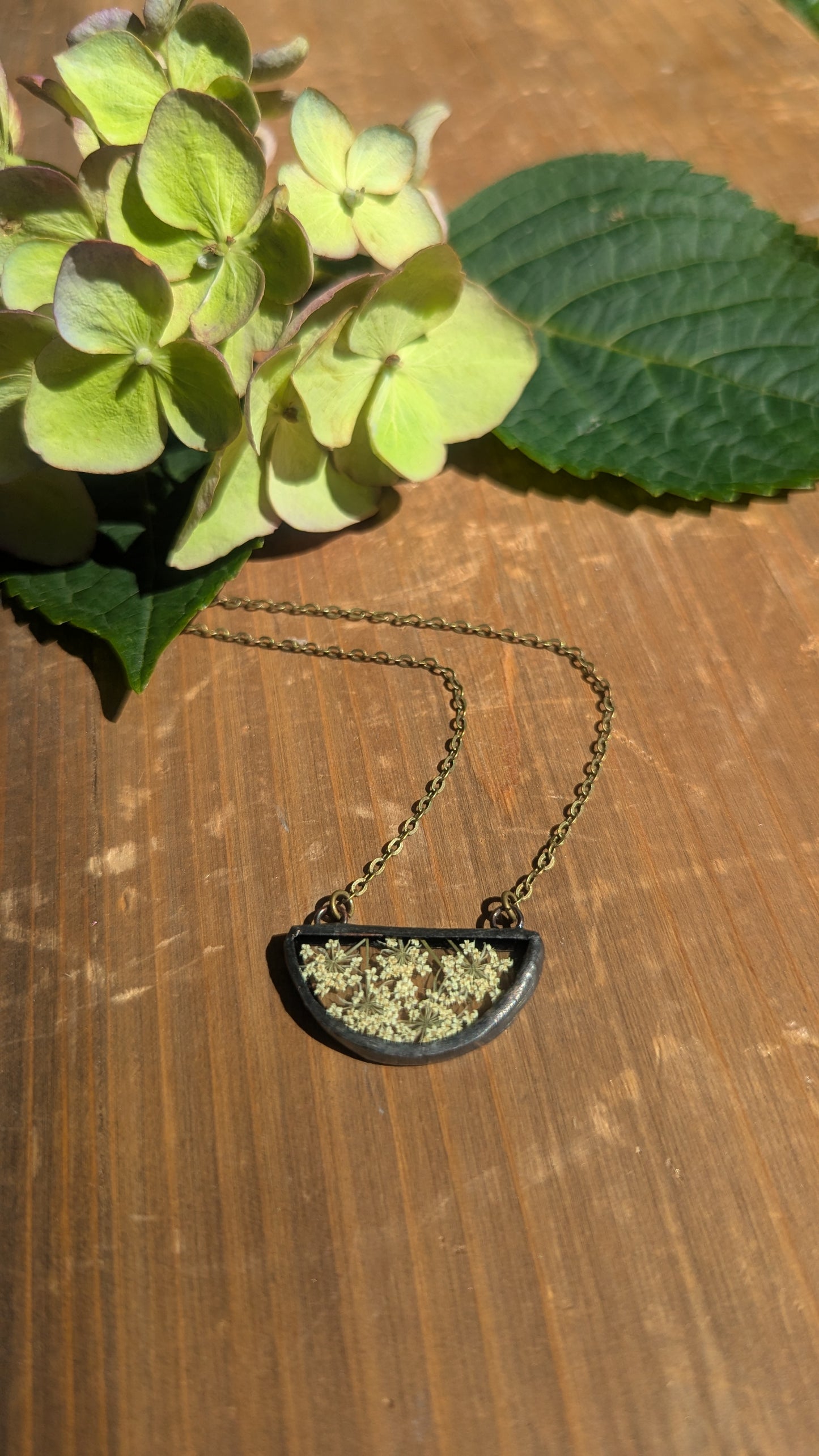 Pressed Necklace