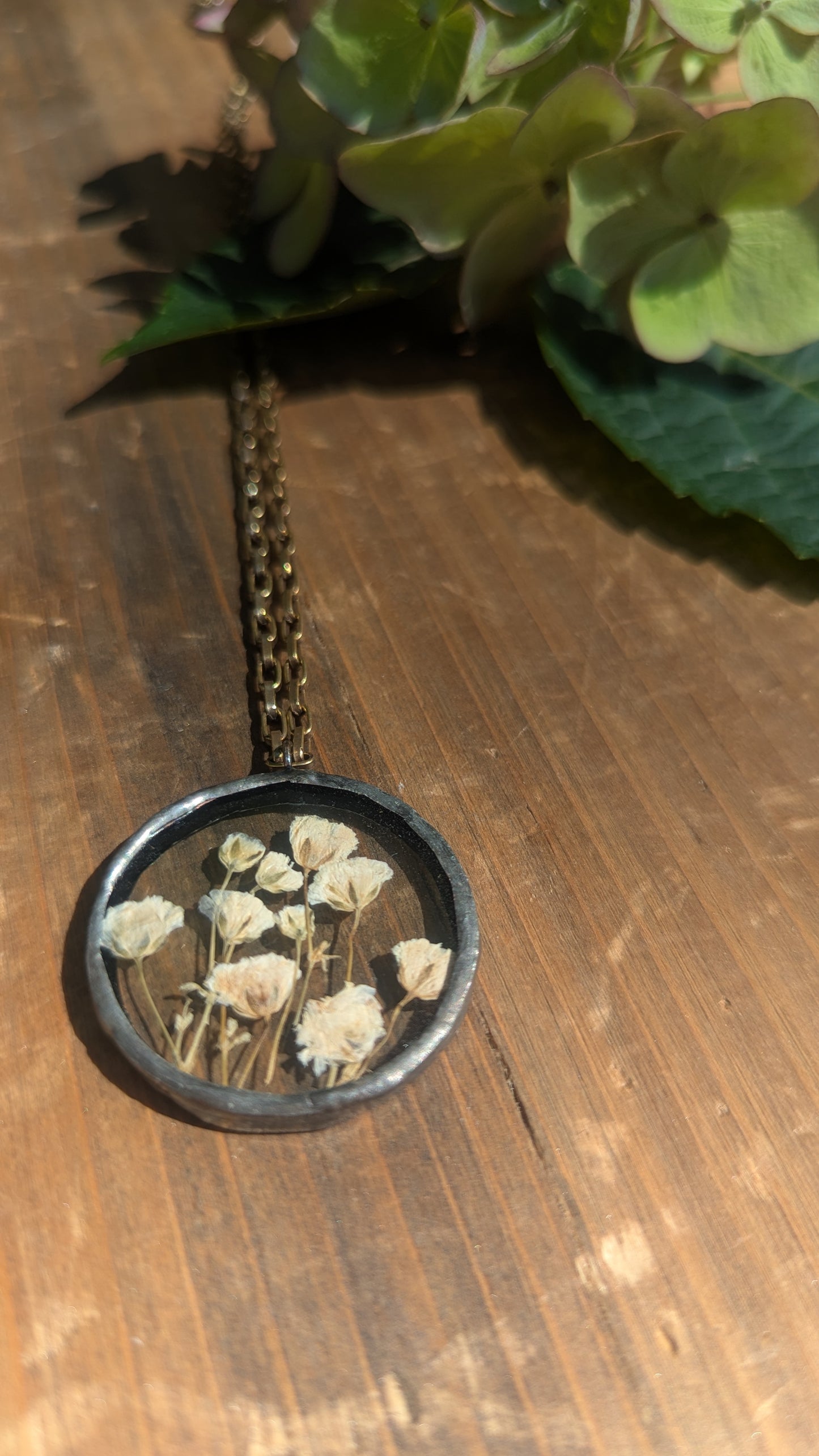 Pressed Necklace