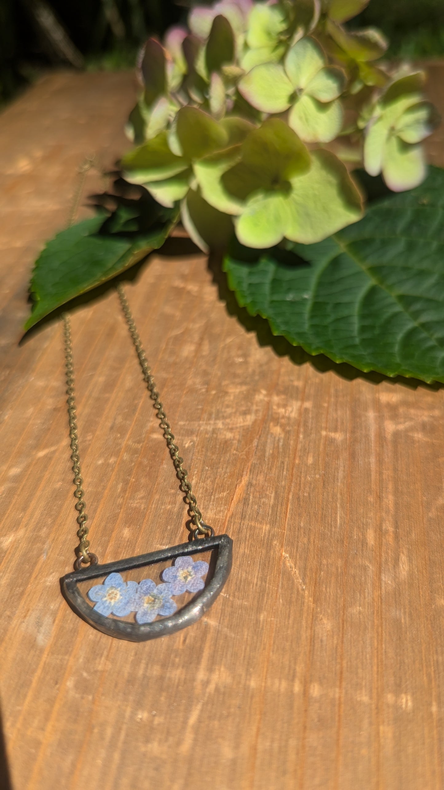 Pressed Necklace