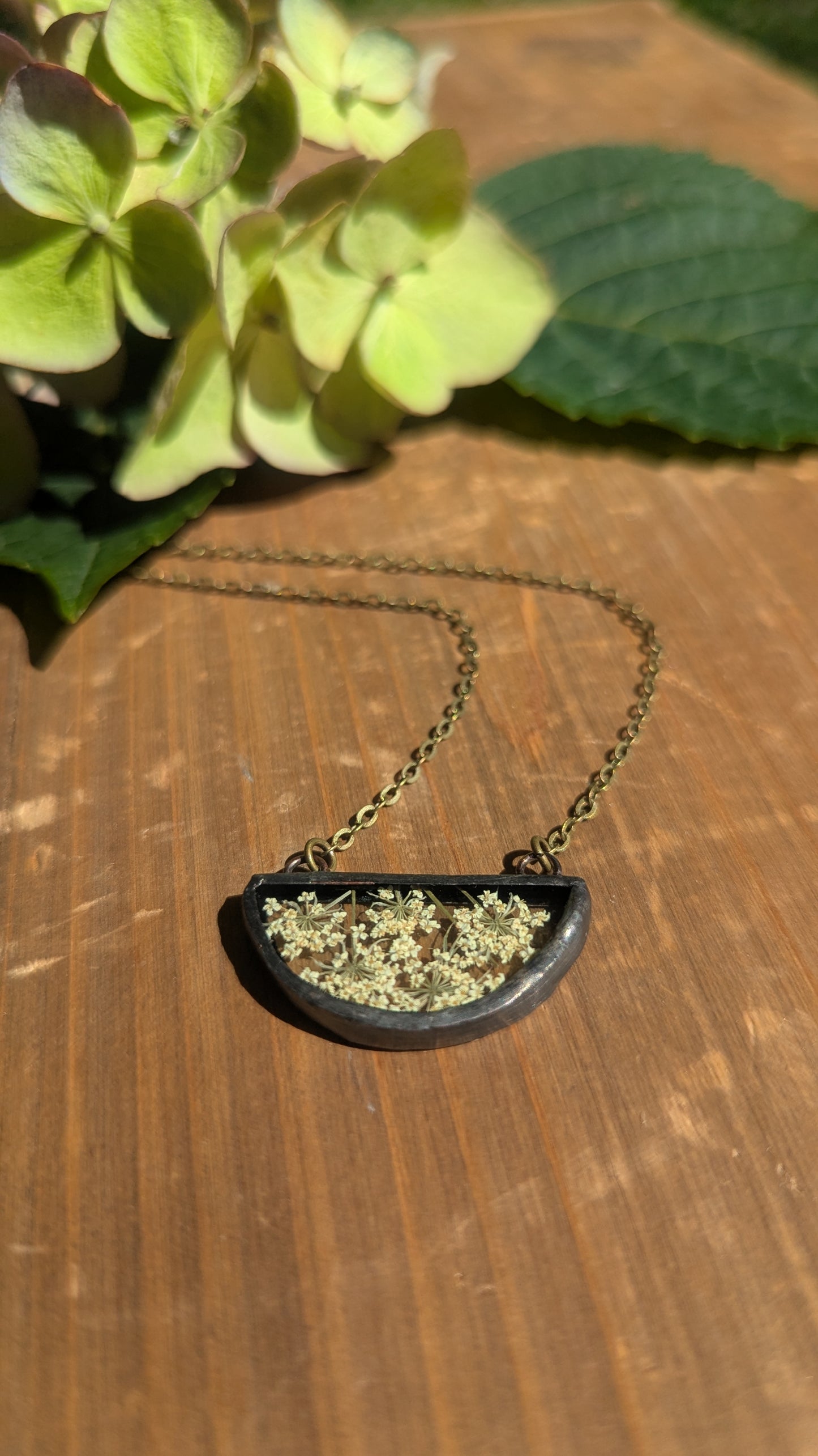 Pressed Necklace