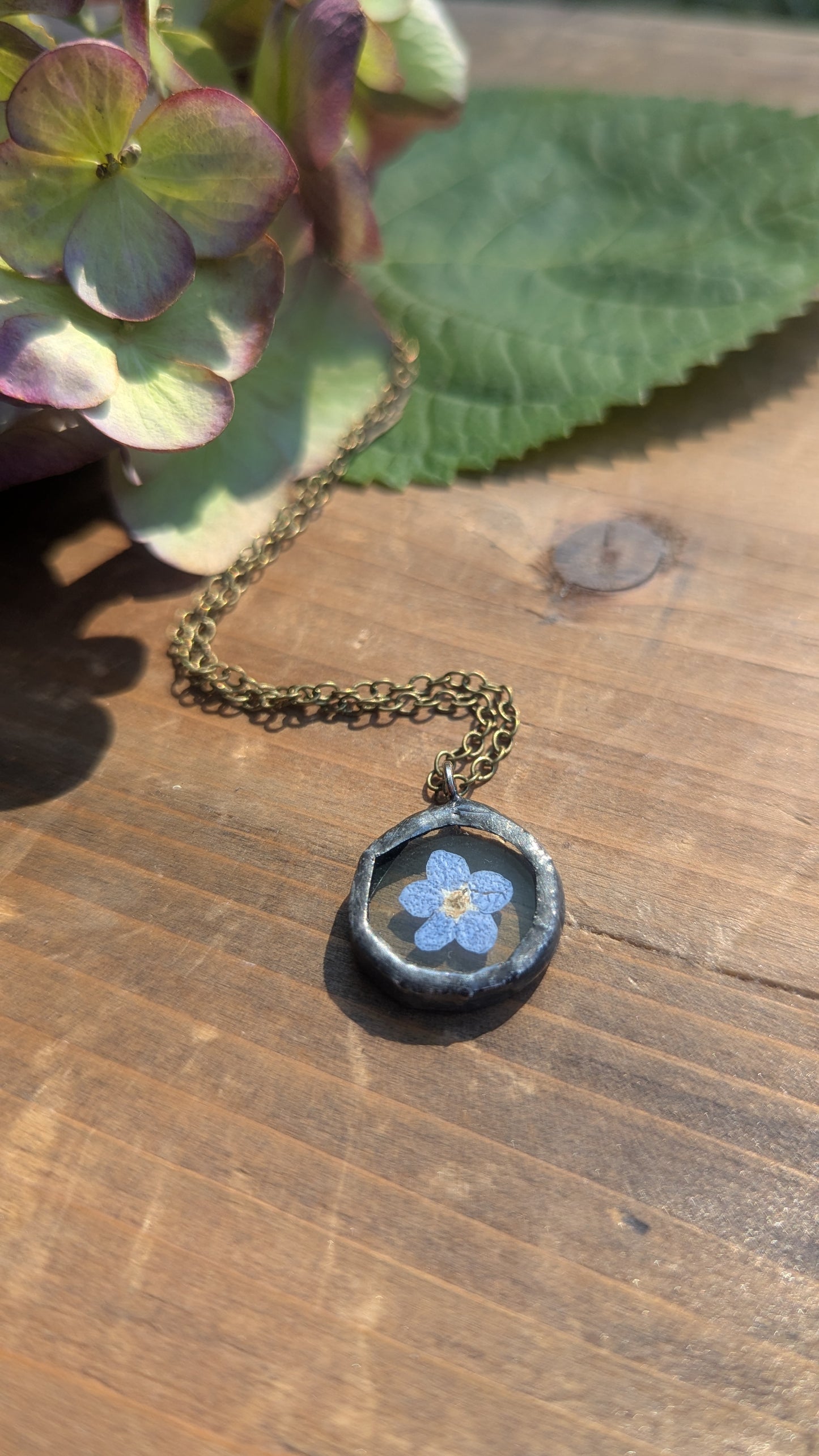 Pressed Necklace