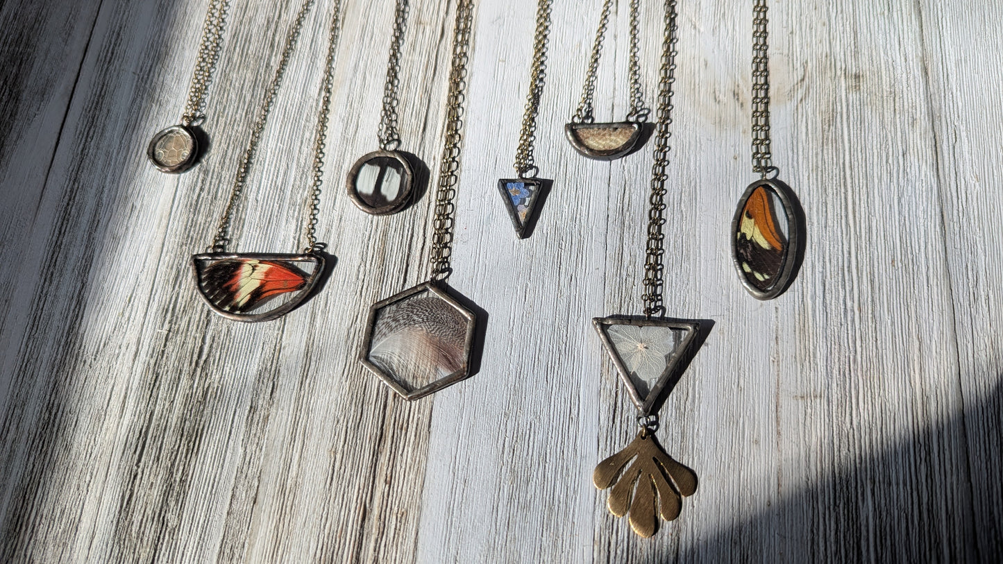 Pressed Necklaces