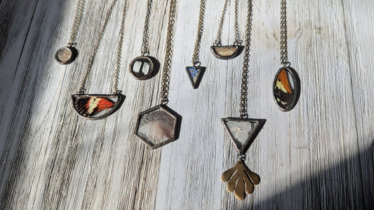 Pressed Necklaces