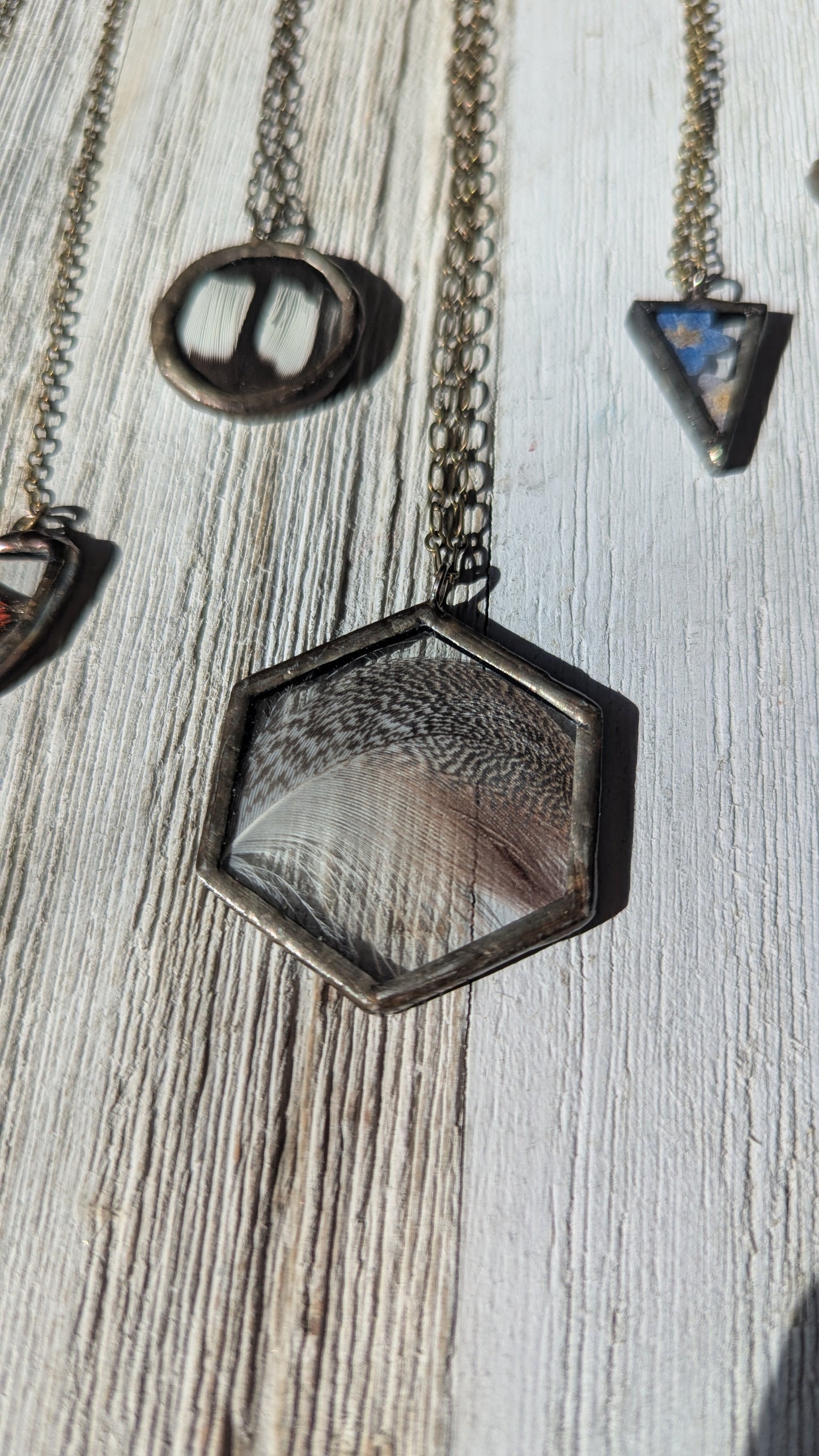 Pressed Necklaces