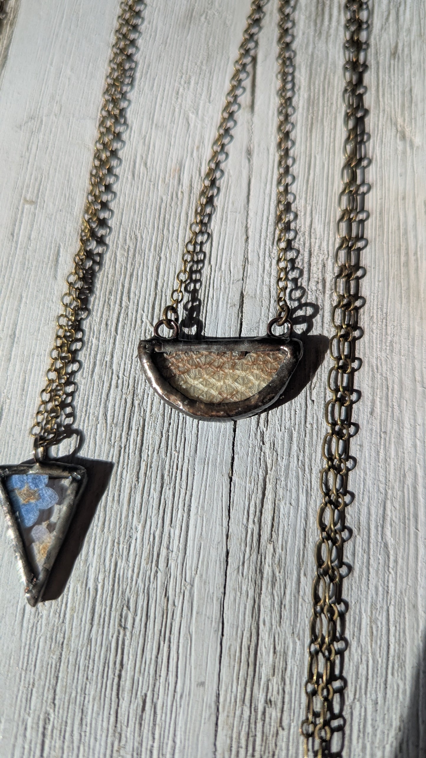 Pressed Necklaces