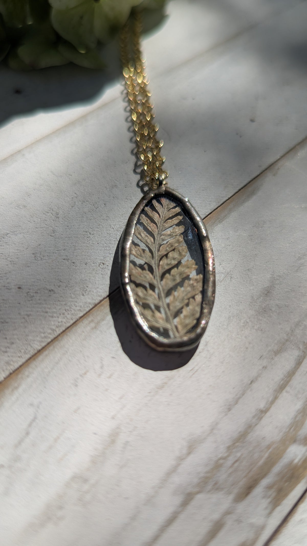 Pressed Necklace