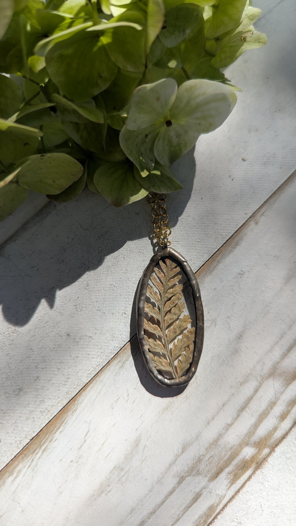 Pressed Necklace