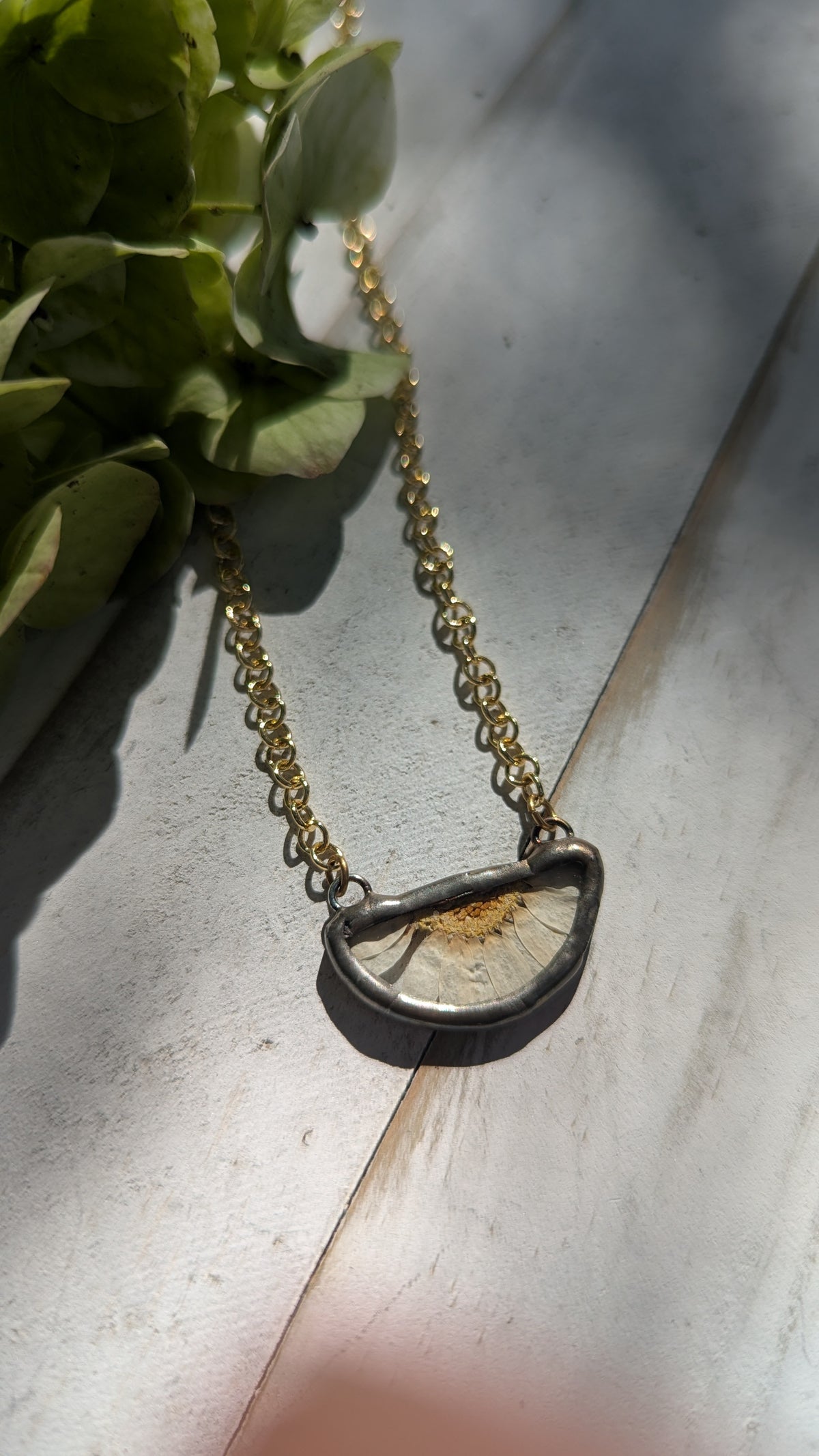 Pressed Necklace